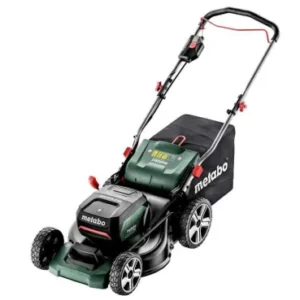 Tondeuse électrique Metabo 36-18 V RM 36-18 LTX BL 46 - 2 x 5,2 Ah Li-Power, ASC 145
