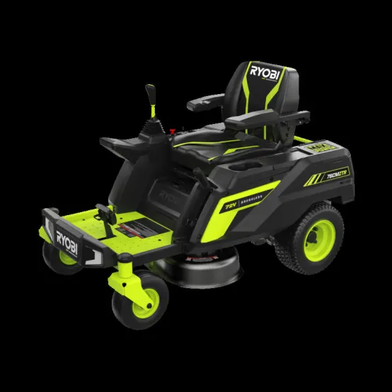 Tondeuse autoportée rider Zero RYOBI Turn brushless 72V lithium 76cm – Image 5