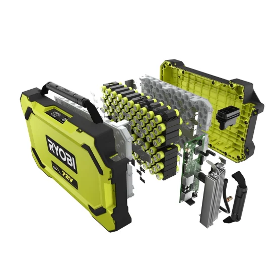 Tondeuse autoportée rider Zero RYOBI Turn brushless 72V lithium 76cm – Image 4