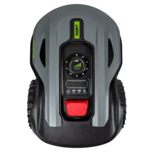 Robot Tondeuse 20V Batterie 4.0Ah 800m2, Autonomie 2h30 VITO,Station de charge, Cable périphérique 170m -